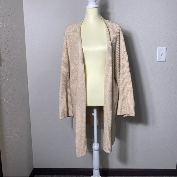 Elizabeth And James Oversized Long Line Open Front Knit Cardigan Womens Size XXL - Picture 7 of 14